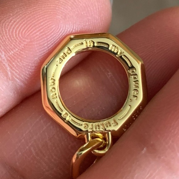 NWOT ME Rainbow Medallion Pendant Dangle Charm Sterling Silver 925 - Picture 12 of 16